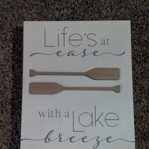 Lake breeze sign